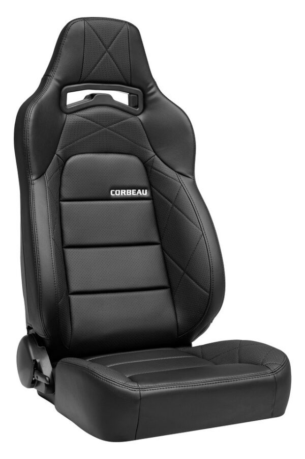 Corbeau Trailcat Reclining Seat RXX Black Vinyl HD Vinyl