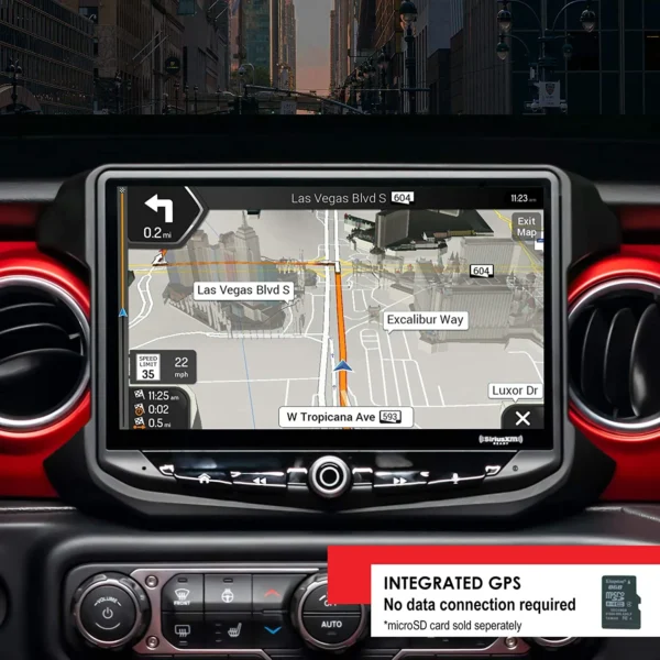 Wrangler JL Integrated GPS No Data Connection Required