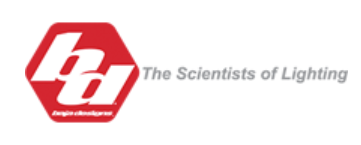 The scientist of lighting logo.