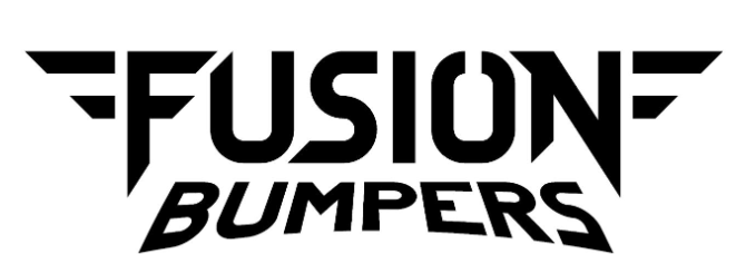 Fusion bumpers logo on a white background.