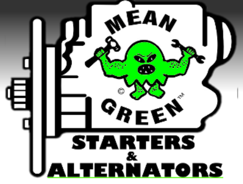 Mean green starters and alternators.