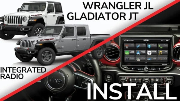 Wrangler JL Gladiator JT Integrated Radio