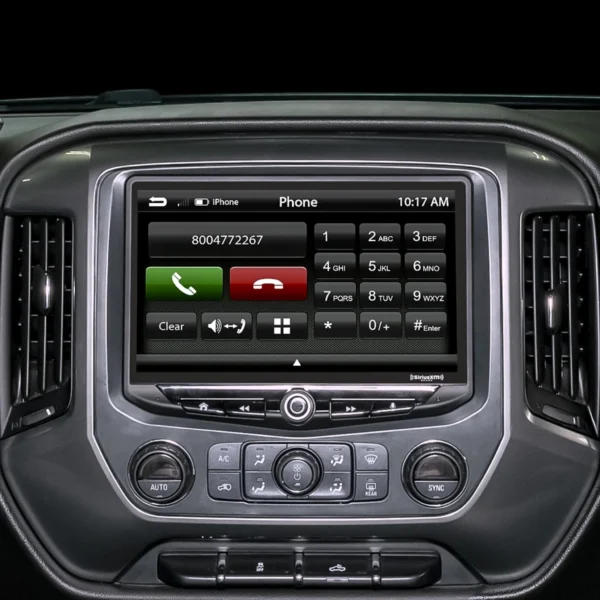 Chevrolet Silverado and GMC Sierra (2014-2018) HEIGH10 10" Touch Screen Radio Plug-and-Play Kit stereo system.