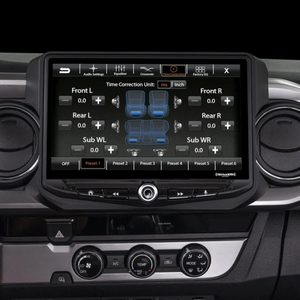 2019 Toyota Tacoma (2016-2021) HEIGH10 10" Touch Screen Radio Plug-and-Play Kit gps navigation system.