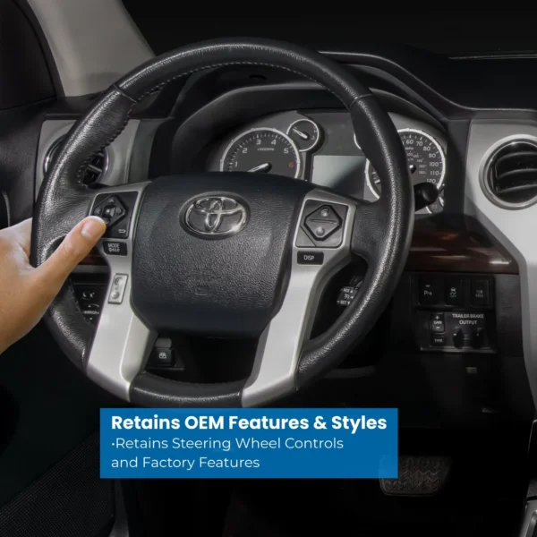 Toyota Tundra (2014-2021) HEIGH10 10" Touch Screen Radio Plug-and-Play Kit retune om features & styles.